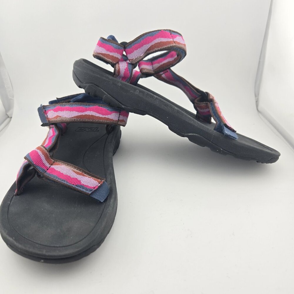 Teva Hurricane XLT 2 Kids Sandals Pink Blue Little Girl Size 3